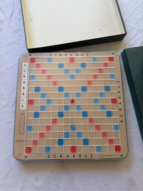 VTG Scrabble Classic Board Game - Beige Game Board